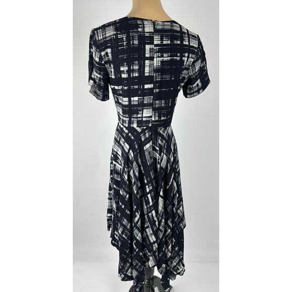 Corey Lynn Calter NWOT Size 4 Small Painted Plaid Dress Anthropologie BEAUTIFUL - Picture 7 of 12